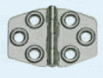 Scharnier AISI316, poliert 68x46 mm