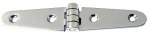 Scharnier, lang VA-Stahl hochglanzpoliert 152x29mm