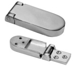 Scharnier AISI316, hochglanzpoliert 70x30 mm