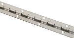 Scharnier 2m-Stange VA-Stahl, hochglanzpol. 30 mm