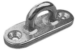 Augbolzen AISI316 m. 2 Schrauben 75 mm
