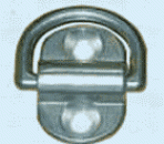 Auge, klappbar VA-Stahl 28x54 mm