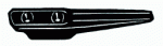 Klemmklampen Nylon, schwarz 155 mm