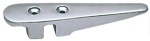 Klampe m.Curryklemme Aluminium, eloxiert 125 mm