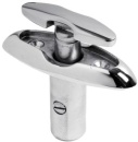 Mini Klampe, abwendbar AISI316 hochglanz. 134x41mm