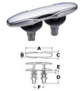Smart Klampe, abwendbar AISI316 hochglanz. 126 mm