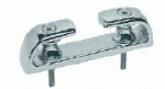 Lippklampe m. Rollen AISI316 260 mm