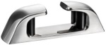 Capri gerade VA-Stahl Klampe mit Rollen 212mm