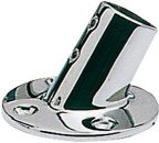 Relingstützenhalter, rund AISI316 60° 22 mm