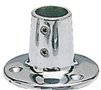 Relingstützenhalter, rund AISI316 90° 22 mm