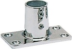 Relingstützenhalter, rechteckig AISI316 90° 22 mm