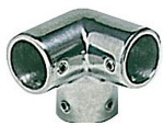 3-Wege Winkelverbindung AISI316 90° 22 mm