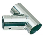 T-Grundplatte AISI316 60° 22 mm