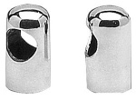 Handlaufendstück aus VA-Stahl 22 mm