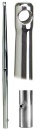 Aufsteck-Relingstutz AISI316 625 mm