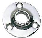 Relingstützenhalter, rund 60° 22 mm