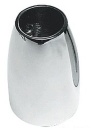Relingstützenhalter, stumpf-oval AISI316 90° 25 mm