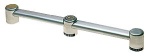 Handlaufendstück, oval aus Aluminium Rohr 40x20mm