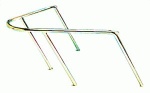 VA-Stahl Bugkorb 80x90x45 cm