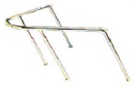 VA-Stahl Bugkorb 78x110x60 cm
