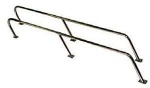 VA-Stahl Seitenrelingstutz 140x22 cm