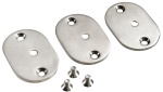 Handlaufsetbfestigung 3 Platten + 2 Schrauben