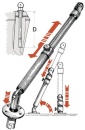 Teleskop-Davit 180 kg paarweise