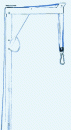 Zerleg- u.schwenkbarer Davit