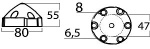 Propelleranode f.Max/Prop 35/45 mm