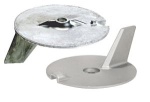 Zink-Finnanode f. Yamaha 25/60 PS SET 2Stk.