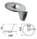 Finnanode aus Zink Honda 75/125 PS