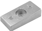 Plattenanode aus Zink 75/225 PS 36 x 71 mm