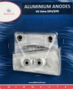 Anoden-Set f. Volvo-Motoren DPH Zink