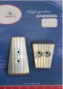 Anoden-Set f. Volvo-Motoren SX-A-DPS Aluminium