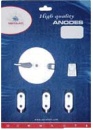 Anoden-Set Yamaha-Außenb.4-Takter 40/60 Zink