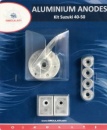 Anoden-Set Suzuki 40/50 PS Aluminium