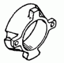Kragenanode aus Zink f. Alpha