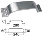 Plattenanode aus Zink 115/200 PS
