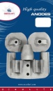 Anode-Set aus Aluminium f. Heckantriebe
