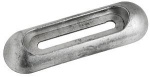 Zincanode zum Veschrauben 200x65 mm