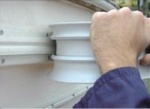 Nur Radial Fender-Profil aus PVC, weiß 32 mm