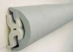 Nur Fender-Profil aus PVC, weiß 40 mm