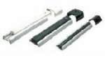Profilleiste aus eloxiertem Aluminium 38x9+5 mm Stangen