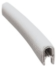 PVC-Profil, halbflexibel gebunden weiß 4x6 mm
