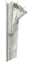 Wasserdichte Beschlag, einfach AISI316 15x15 mm