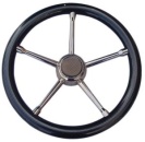 A Steuerrad Polyurethan weich karbon/VAStahl 350mm