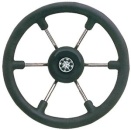 VA-Stahl Ruder, schwarz 340 mm