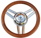 Magnifico Steuerrad 3-Speichen Ø 350 mm Teakholz