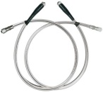 Paar von SILVER STEER Hochdrucksrohren 1 m