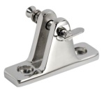 Beschlag m.90°-Gabel m.Stift, ausziehbar Ø 20-25mm